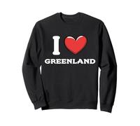 Amo Groenlandia Sudadera