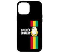 Amo Guinea Guinée Conakry con Emblema de Guineen Carcasa para iPhone 12 Pro MAX