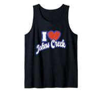 Amo Johns Creek Georgia Camiseta sin Mangas