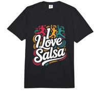Amo la alegría Entusiasta de la Danza de la Salsa Comfort Colors Adult Heavyweight T-Shirt