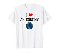 Amo la astronomía I Corazón Astronomía Espacio Galaxia Estrellas Amante Camiseta