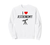 Amo la astronomía I Corazón Astronomía Espacio Galaxia Estrellas Amante Sudadera