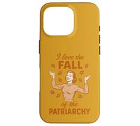 Amo la caída del patriarcado Ama de casa Feminista Divertido Carcasa para iPhone 16 Pro