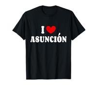 Amo la Ciudad de Asunción, I Heart Asunción Paraguay Camiseta