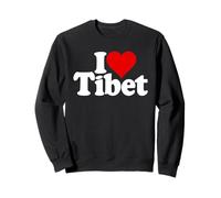 Amo LA Cultura TIBETANA del CORAZÓN Tibetano Sudadera