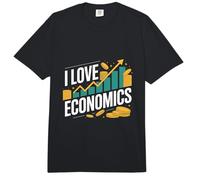 Amo la economía Dinero Crecimiento Pasión Comfort Colors Adult Heavyweight T-Shirt