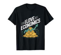 Amo la economía Entusiasta del crecimiento del dinero Camiseta