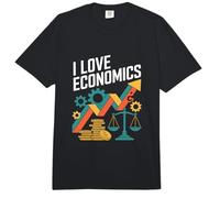 Amo la economía Entusiasta del Crecimiento financiero Comfort Colors Adult Heavyweight T-Shirt