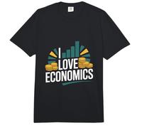 Amo la economía Entusiasta Finanzas Riqueza Comfort Colors Adult Heavyweight T-Shirt