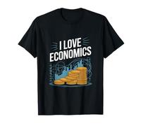 Amo la Economía Pasión por el Conocimiento Camiseta