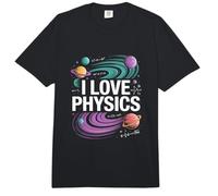 Amo la Física Planetas Universo Ecuación Comfort Colors Adult Heavyweight T-Shirt