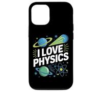 Amo la Física Universo Átomos Planetas Carcasa para iPhone 12/12 Pro