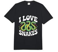 Amo la herpetología Entusiasta de Las Serpientes Comfort Colors Adult Heavyweight T-Shirt