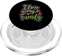 Amo La MIA Famiglia Familia Reunión Familiares Sarcástico PopSockets PopGrip para MagSafe