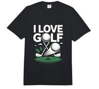 Amo la pasión del Golfista Aficionado al Golf Comfort Colors Adult Heavyweight T-Shirt