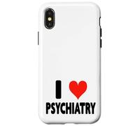 Amo la psiquiatría - Terapia de médico psiquiátrico Divertido del corazón Carcasa para iPhone X/XS
