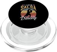 Amo la Salsa Bailarina Latina Danza PopSockets PopGrip para MagSafe
