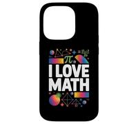 Amo las matemáticas Álgebra Geometría Entusiasta Carcasa para iPhone 14 Pro