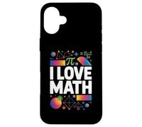 Amo las matemáticas Álgebra Geometría Entusiasta Carcasa para iPhone 16 Plus