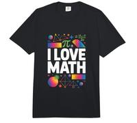 Amo Las matemáticas Álgebra Geometría Entusiasta Comfort Colors Adult Heavyweight T-Shirt