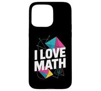 Amo las matemáticas Geometría Álgebra Cálculo Diversión Carcasa para iPhone 15 Pro Max