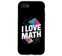 Amo las matemáticas Geometría Álgebra Cálculo Diversión Carcasa para iPhone SE (2020) / 7 / 8