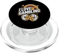 Amo los entusiastas de la ruleta del casino de juegos de azar PopSockets PopGrip para MagSafe