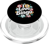 Amo los entusiastas de los números Divertidos del Bingo PopSockets PopGrip para MagSafe
