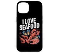 Amo los mariscos entusiastas de las criaturas oceánicas Carcasa para iPhone 13