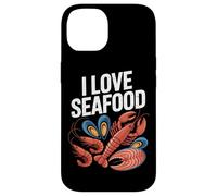 Amo los mariscos entusiastas de las criaturas oceánicas Carcasa para iPhone 14
