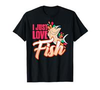 Amo los Peces Frase Acuario Humor Vida Peces Camiseta