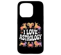 Amo los Signos del Zodiaco del horóscopo de la astrología Carcasa para iPhone 15 Pro