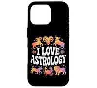 Amo los Signos del Zodiaco del horóscopo de la astrología Carcasa para iPhone 16 Pro