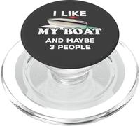 Amo mi Barco Me Gusta mi Barco y Tal Vez 3 Personas PopSockets PopGrip para MagSafe