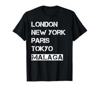Amo mi ciudad Málaga - mi hogar Camiseta