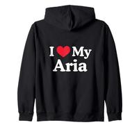 Amo mi corazón de Aria Aria Love Aria Sudadera con Capucha