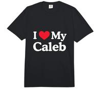 Amo mi corazón de Caleb Caleb Love Caleb Comfort Colors Adult Heavyweight T-Shirt