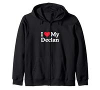 Amo mi corazón de Declan, Declan, Amo a Declan Sudadera con Capucha