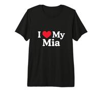 Amo mi corazón MIA Love MIA Camiseta Premium
