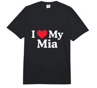 Amo mi corazón MIA Love MIA Comfort Colors Adult Heavyweight T-Shirt