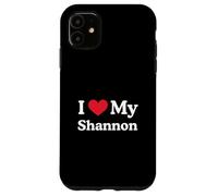 Amo mi corazón Shannon Shannon Love Shannon Carcasa para iPhone 11
