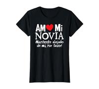 Amo Mi Novia Latina Mexicana Divertido Español Mujer Toxica Chica Camiseta, Mujer, Negro, 3XL