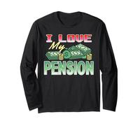 Amo Mi Pensión Dinero y Risa en Retiro Manga Larga