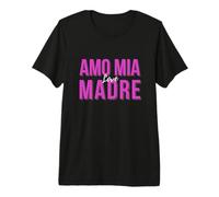 Amo MIA Madre I Love My Italian Mom Regalo Festa Della Mamma Camiseta Premium