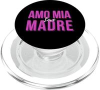 Amo MIA Madre I Love My Italian Mom Regalo Festa Della Mamma PopSockets PopGrip para MagSafe
