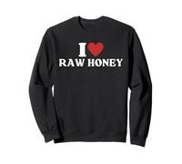 Amo miel cruda sin procesar miel Sudadera