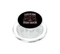 Amo Mucho a mi mamá Hard Skeleton Meme Bootleg PopSockets PopGrip para MagSafe