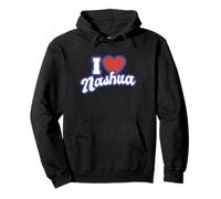 Amo Nashua New Hampshire Sudadera con Capucha