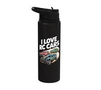 Amo RC Cars Racing Hobby Entusiasta Stainless Steel Insulated Water Bottle