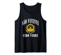 Amo San Vicente Cabo Cabo Verde Con Emblema Cabo Verde Camiseta sin Mangas